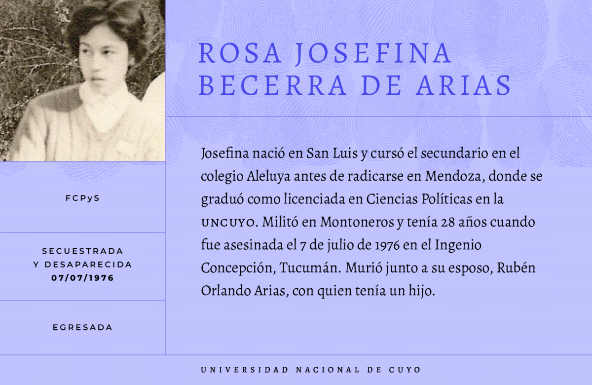 Imagen Rosa Josefina Becerra de Arias