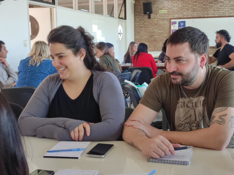 imagen Más de 40 nodocentes participaron de un taller sobre acompañamiento de trayectorias académicas 