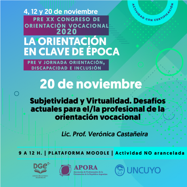 imagen Se realizarán las jornadas de Orientación Vocacional APORA 2020