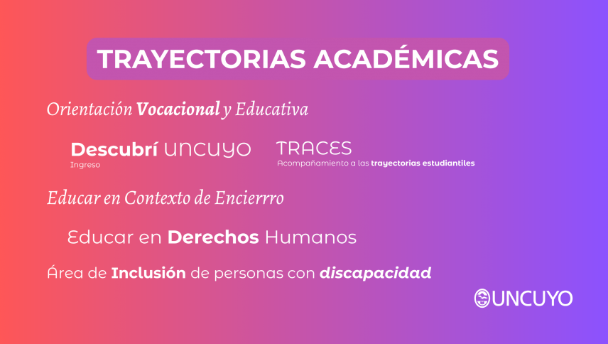 Trayectorias académicas
