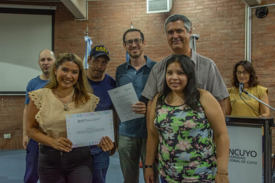 imagen La UNCUYO reconoció iniciativas que integran a personas con discapacidad