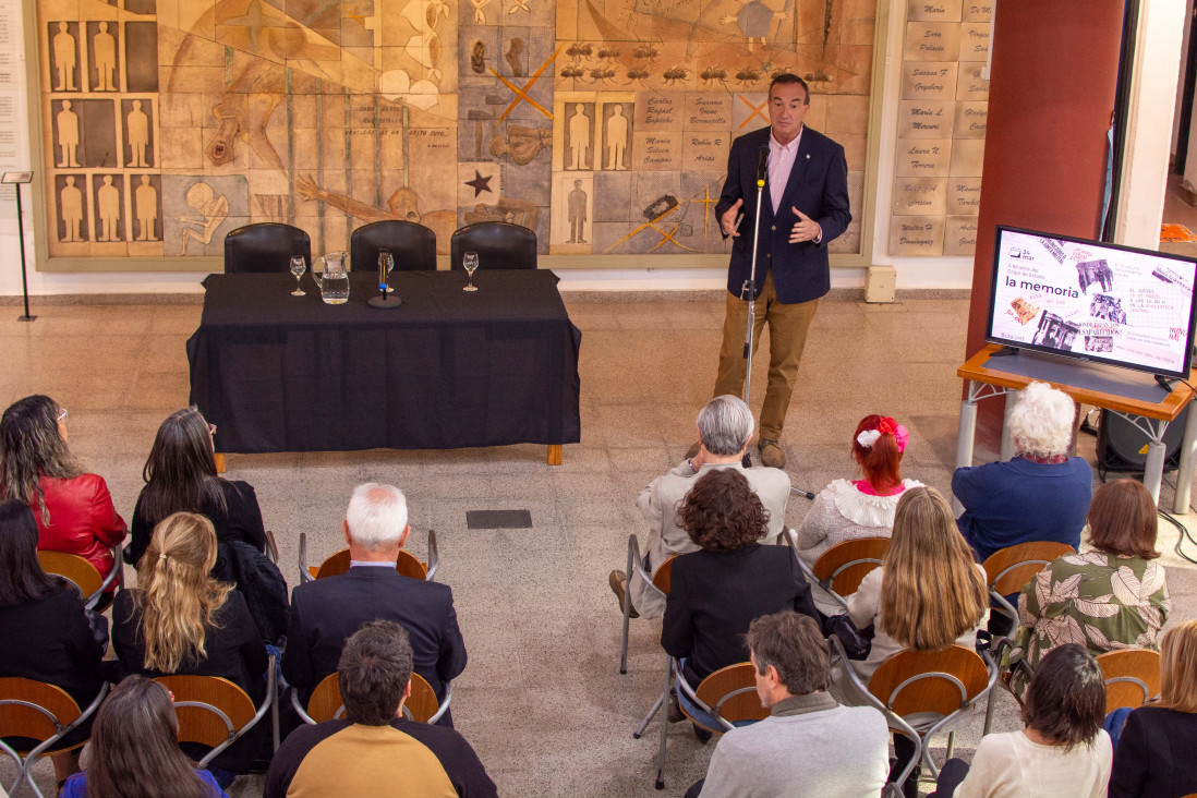 imagen Memoria viva por el 24M: la UNCUYO levantó las banderas de los derechos humanos
