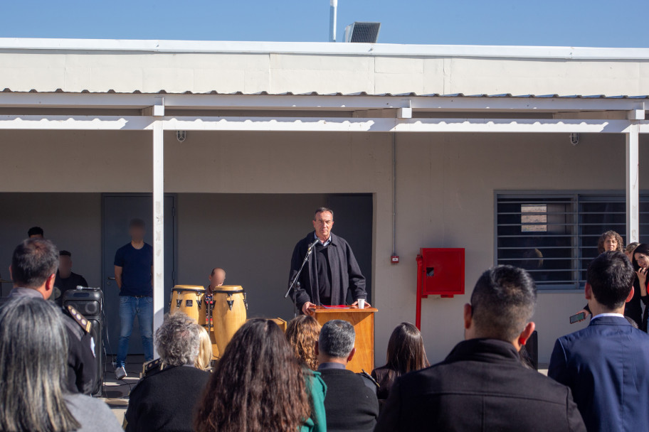 imagen Estudiar en contexto de encierro: inauguraron nuevas aulas en Almafuerte II