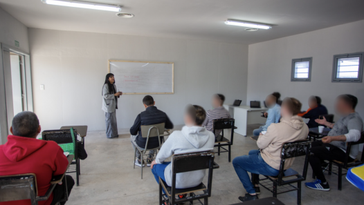 imagen Estudiar en contexto de encierro: inauguraron nuevas aulas en Almafuerte II