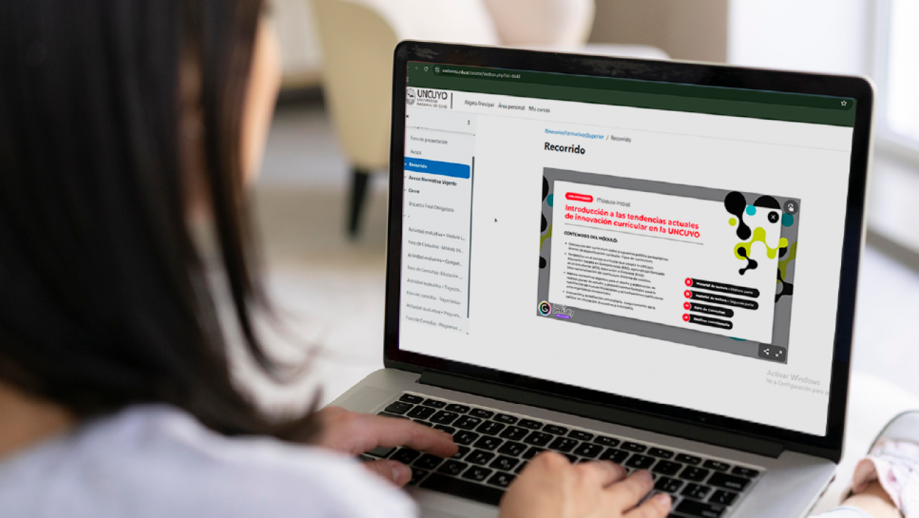 imagen Inscripciones abiertas para la segunda edición del "Itinerario formativo para la actualización e innovación curricular"