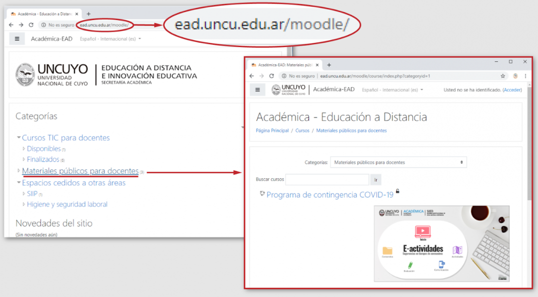 imagen COVID-19: sugerencias para el trabajo docente con TIC