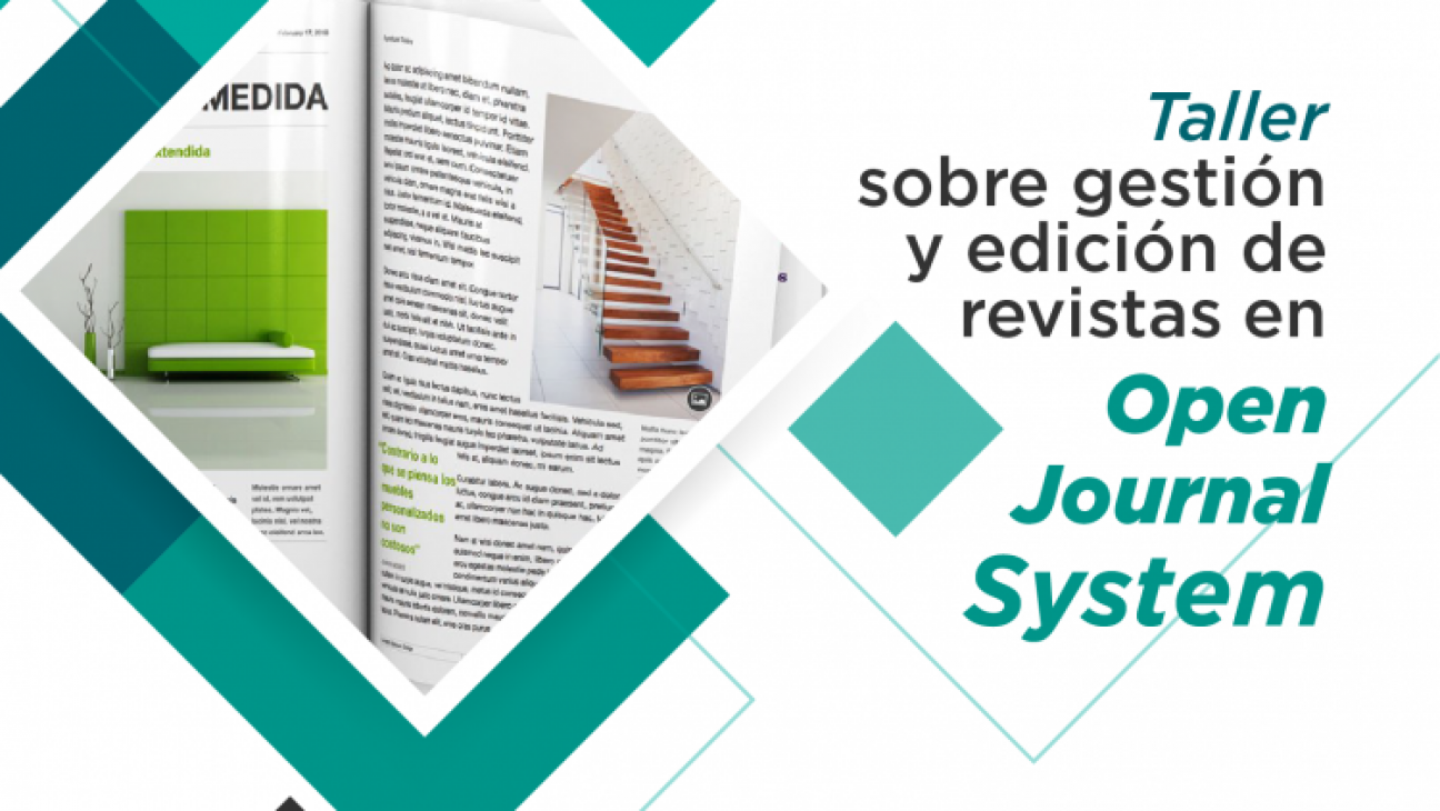 imagen Inscripciones abiertas para el Taller Open Journal Systems