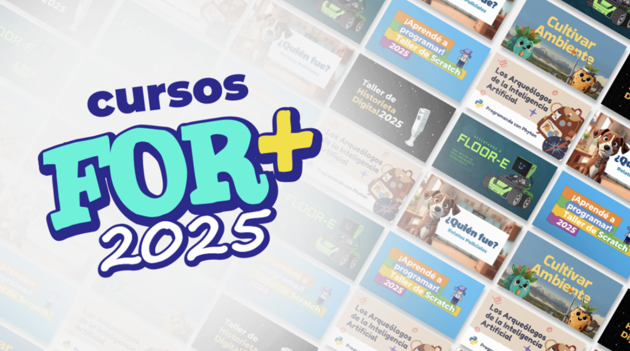 imagen FOR+: nuevos cursos a distancia para las escuelas de la UNCUYO