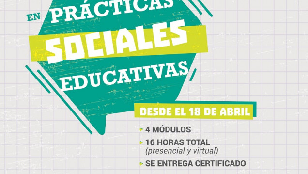 imagen Ciclo de formación en Prácticas Sociales Educativas