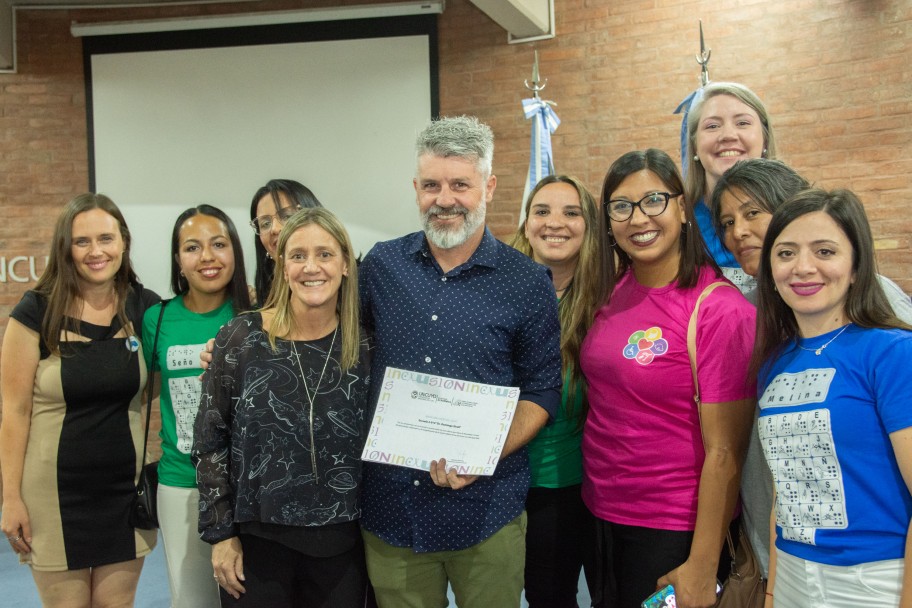 imagen La UNCUYO reconoció iniciativas que integran a personas con discapacidad