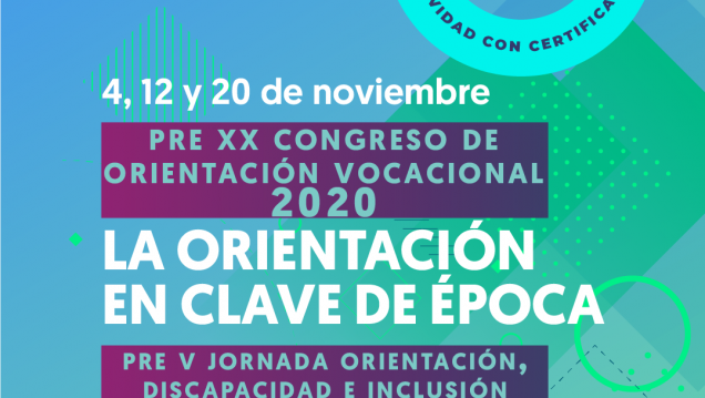 imagen Se realizarán las jornadas de Orientación Vocacional APORA 2020