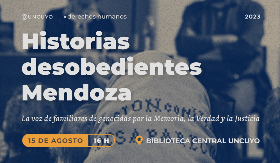 imagen Presentación del Colectivo  Historias Desobedientes Mendoza