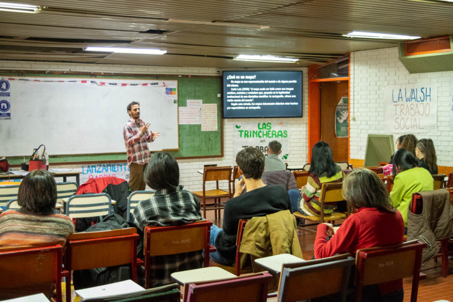 imagen Brindaron herramientas para el trabajo en territorio