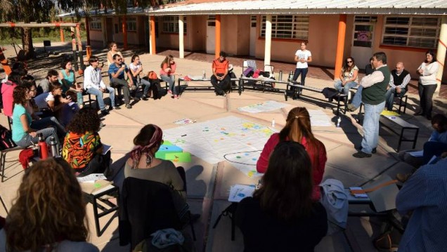 imagen Docentes y estudiantes reflexionan sobre sus prácticas en Lavalle.
