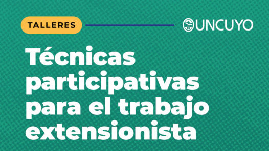imagen  Se realizarán talleres de técnicas participativas para el trabajo extensionista 