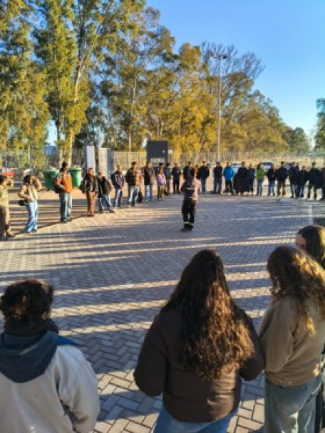 imagen  Estudiantes de la UNCUYO  visitaron Centro Verde de Guaymallén
