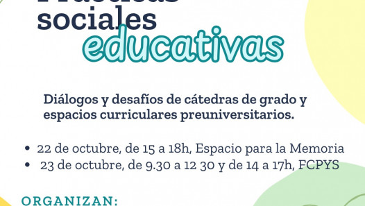 imagen Docentes de la UNCUYO construyen un espacio colectivo para reflexionar sobre las Prácticas Sociales Educativas 