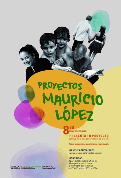 imagen 8va Convocatoria de Proyectos Mauricio López