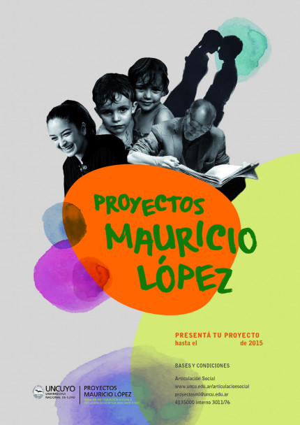 imagen Se seleccionó el afiche que será la cara visible de la 8va convocatoria de los Proyectos  Mauricio López 