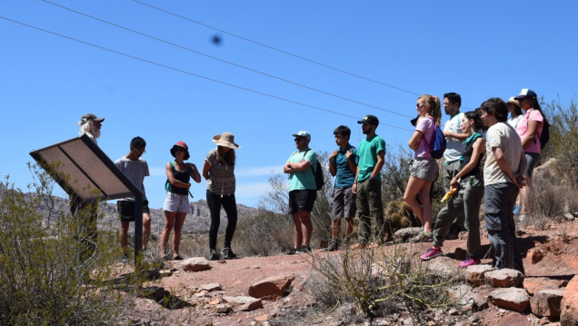 imagen Trabajan para desarrollar el turismo sustentable en Potrerillos