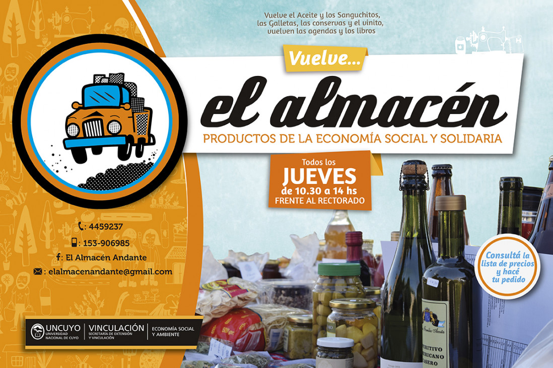 imagen Vuelve El Almacén Andante a la UNCuyo