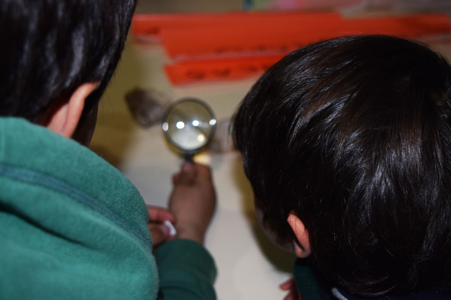 imagen Estudiantes de primaria guían las visitas del museo comunitario El Diamante 