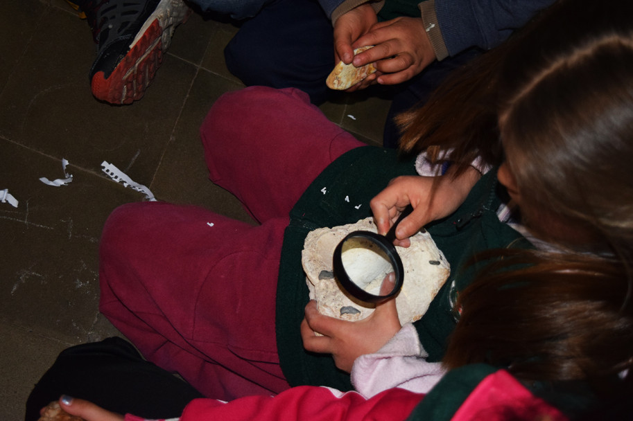 imagen Estudiantes de primaria guían las visitas del museo comunitario El Diamante 