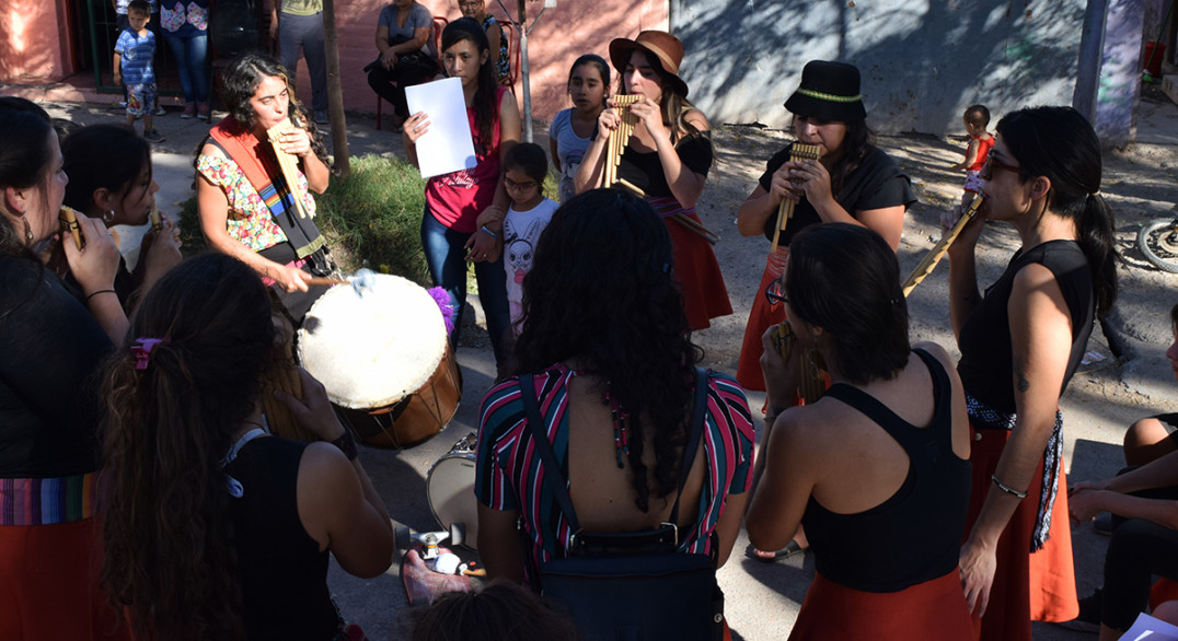 imagen Festejaron el carnaval en el Barrio Álvarez Condarco