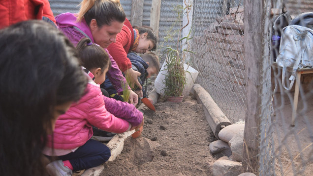 imagen Se inauguró una huerta agroecológica en el Jardín Puentecitos en Godoy Cruz