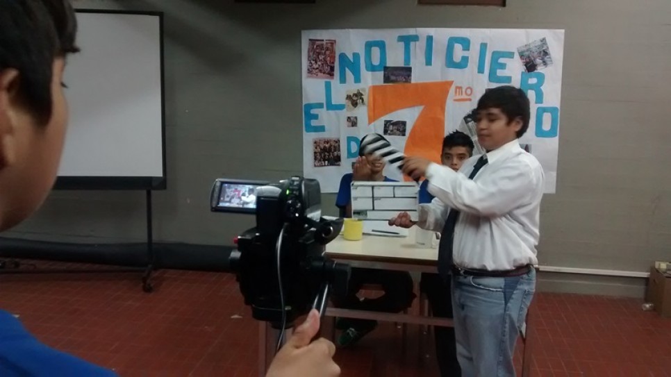 imagen Niños y niñas realizan corto audiovisual sobre Bullying