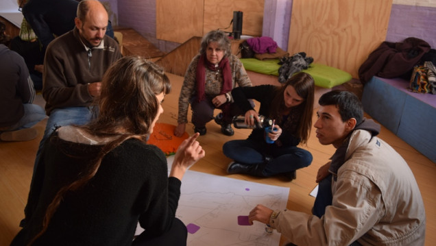 imagen Realizaron el taller "Mapeando nuestras prácticas" en Las Heras