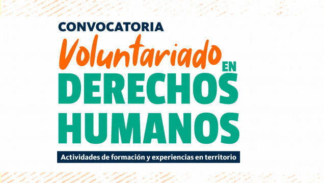 imagen Inscripciones abiertas para el Voluntariado en Derechos Humanos 