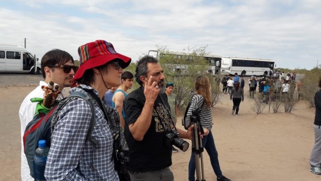 imagen Pablo Sigismondi y Leticia Katzer visitaron la UNCuyo en la semana de la diversidad cultural