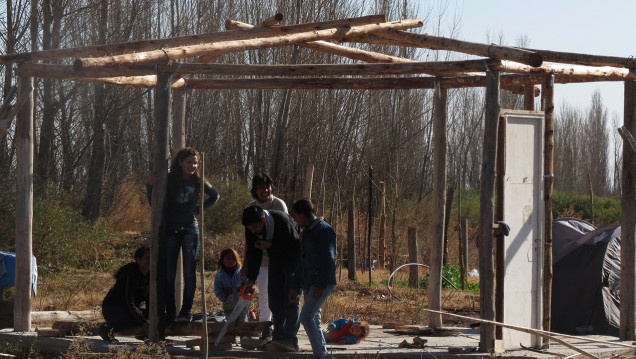 imagen Construyen colectivamente Escuela de Agroecología con técnicas sustentables