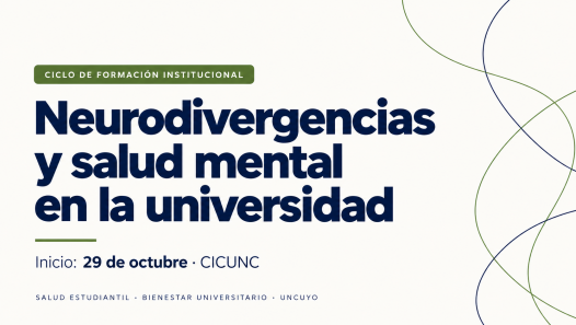 imagen La UNCUYO lanza un ciclo de formación sobre neurodivergencias y salud mental para sus profesionales