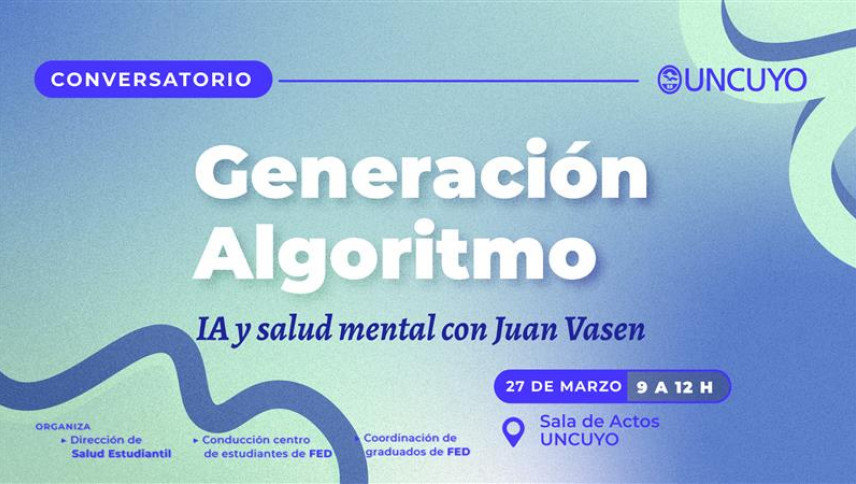 imagen que ilustra noticia Conversatorio “Generación algoritmo”: pensar las subjetividades en la era digital