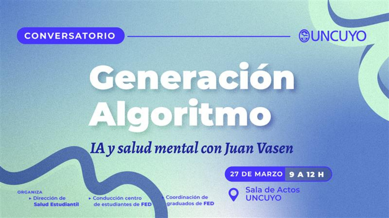 imagen Conversatorio "Generación algoritmo": pensar las subjetividades en la era digital