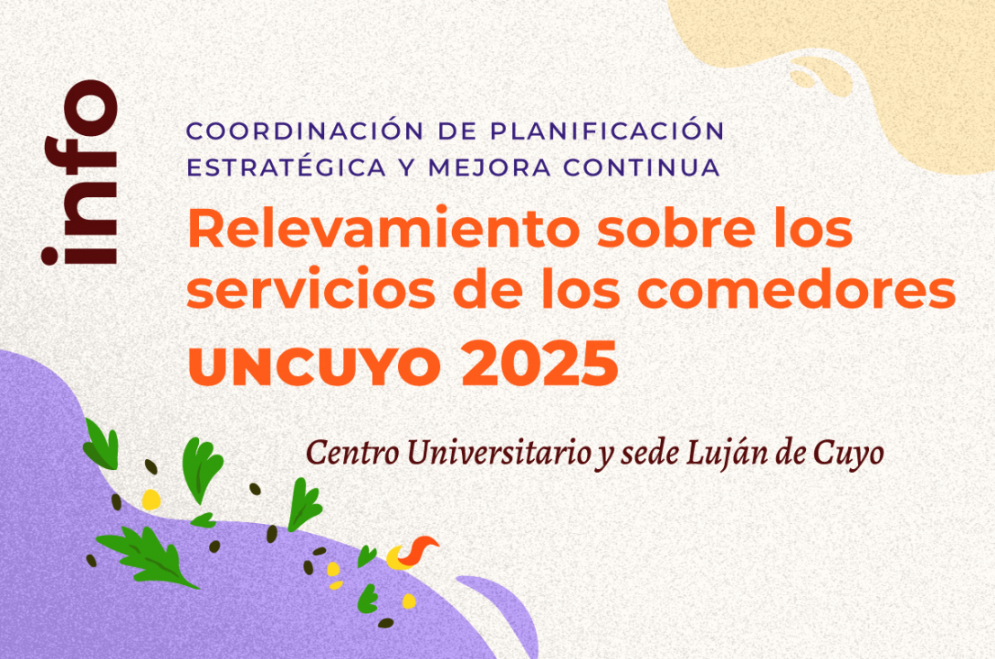 imagen Alta valoración para los Comedores Universitarios de la UNCUYO: más del 90% de satisfacción general