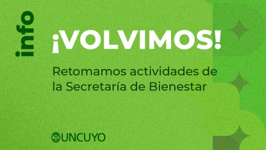 imagen La Secretaría de Bienestar Universitario retoma sus actividades