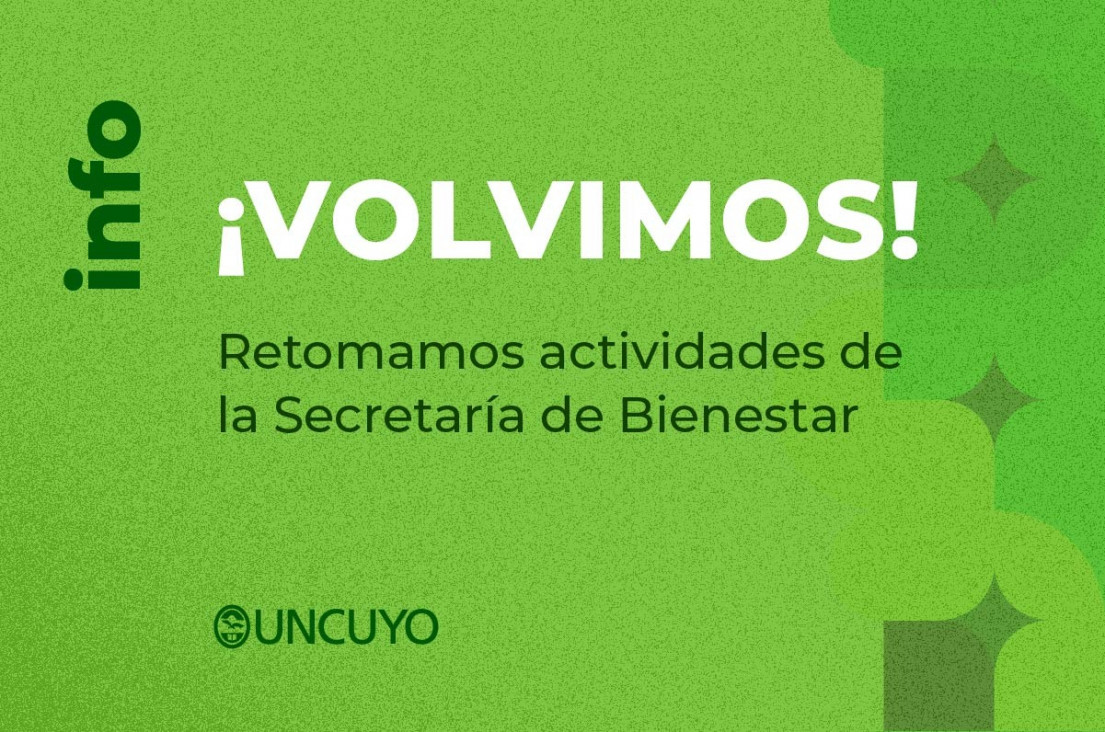 imagen La Secretaría de Bienestar Universitario retoma sus actividades