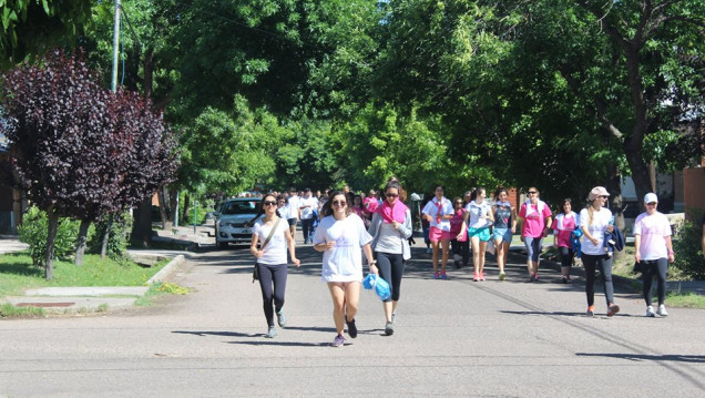 imagen     Caminata contra el cáncer en San Rafael