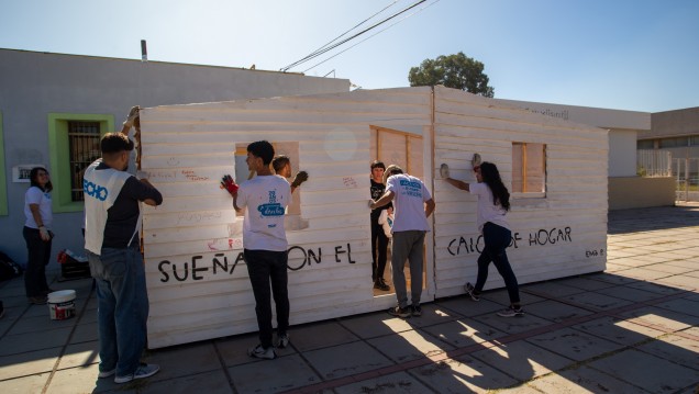 imagen Techo eligió la UNCUYO para presentar su campaña de construcción de viviendas en Mendoza