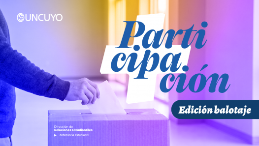 imagen Tu voto importa: la UNCUYO define sus autoridades en segunda vuelta