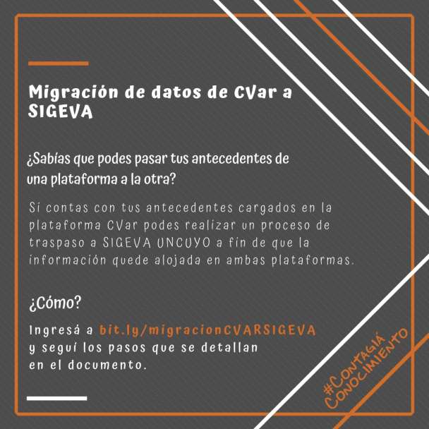 imagen #QuedateEnCasa y actualizá tu SIGEVA y CVar