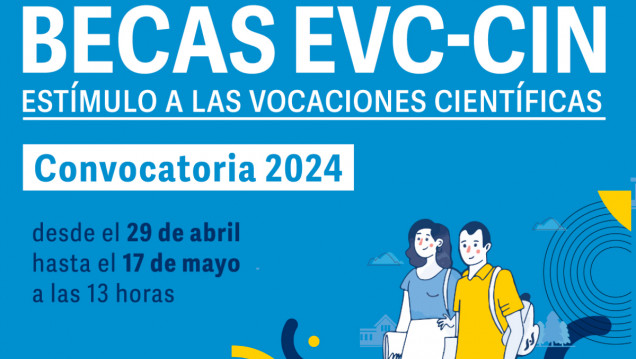 imagen Becas de Estímulo a las Vocaciones Científicas 2024