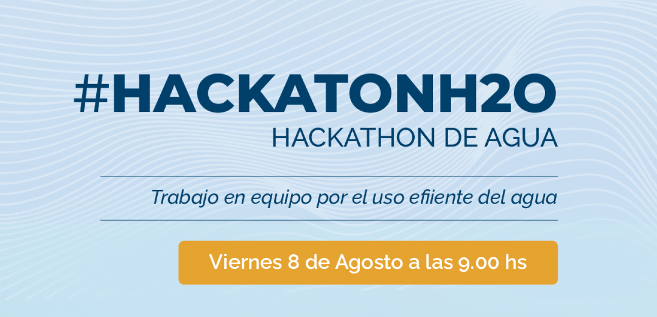 imagen Se convoca a estudiantes e investigadores a participar del primer hackaton de agua