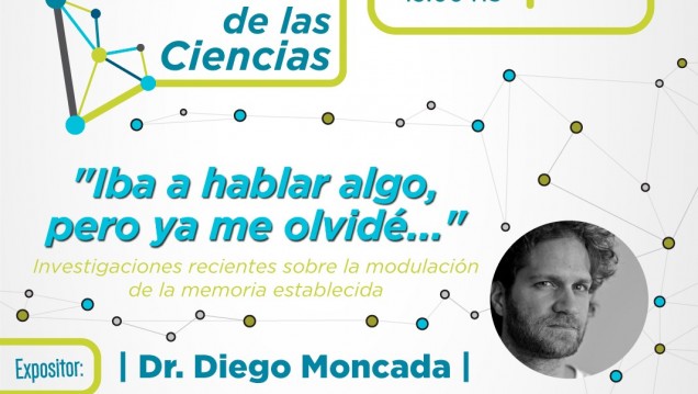 imagen Diego Moncada será el expositor de un nuevo Seminario de Comunicación de las Ciencias