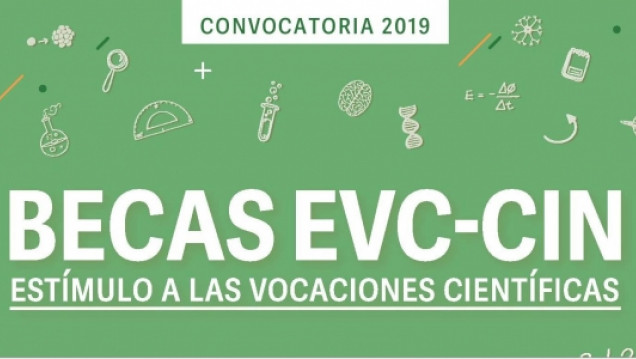 imagen Convocatoria Becas de Estímulo a las Vocaciones Científicas 2019-CIN