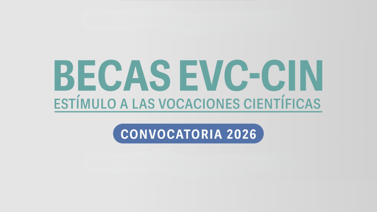imagen Convocatoria Becas EVC CIN 2026