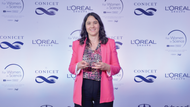 imagen Melisa Olave, investigadora UNCUYO, recibió Mención del Premio Nacional L’Oréal-UNESCO "Por las Mujeres en la Ciencia"